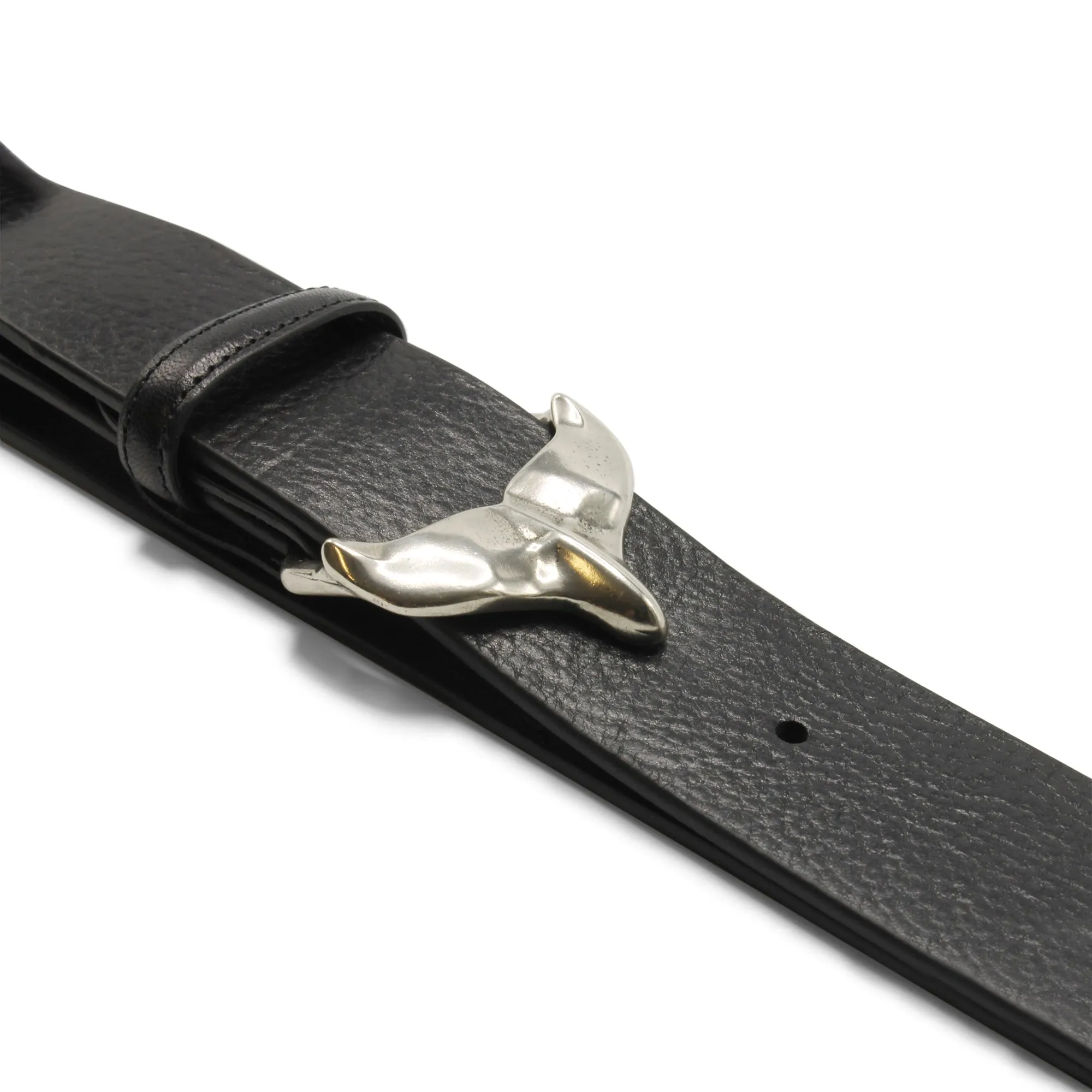 Antique Whale Tail Buckle 40mm
