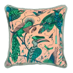Audubon Luxury Velvet Cushion