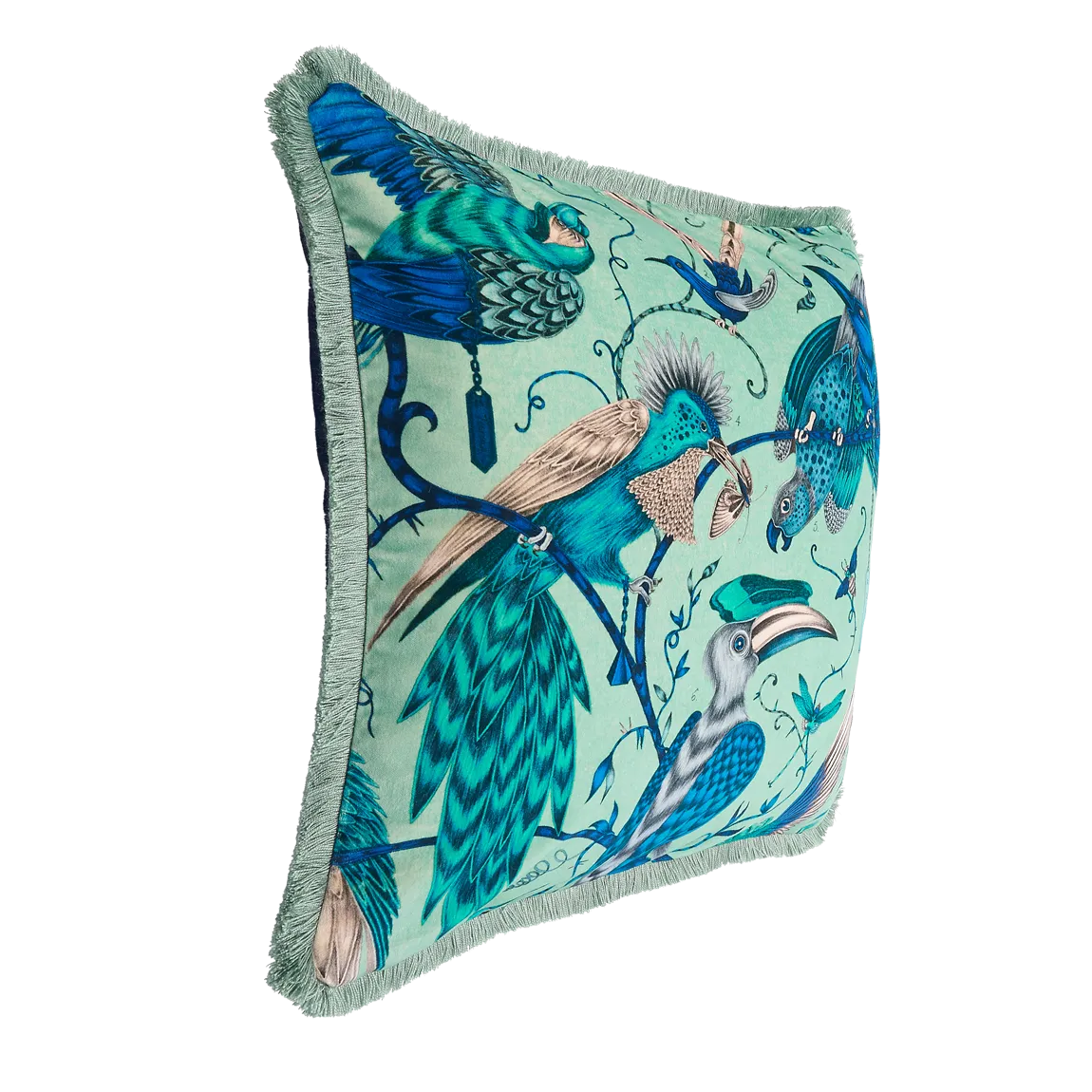 Audubon Luxury Velvet Cushion