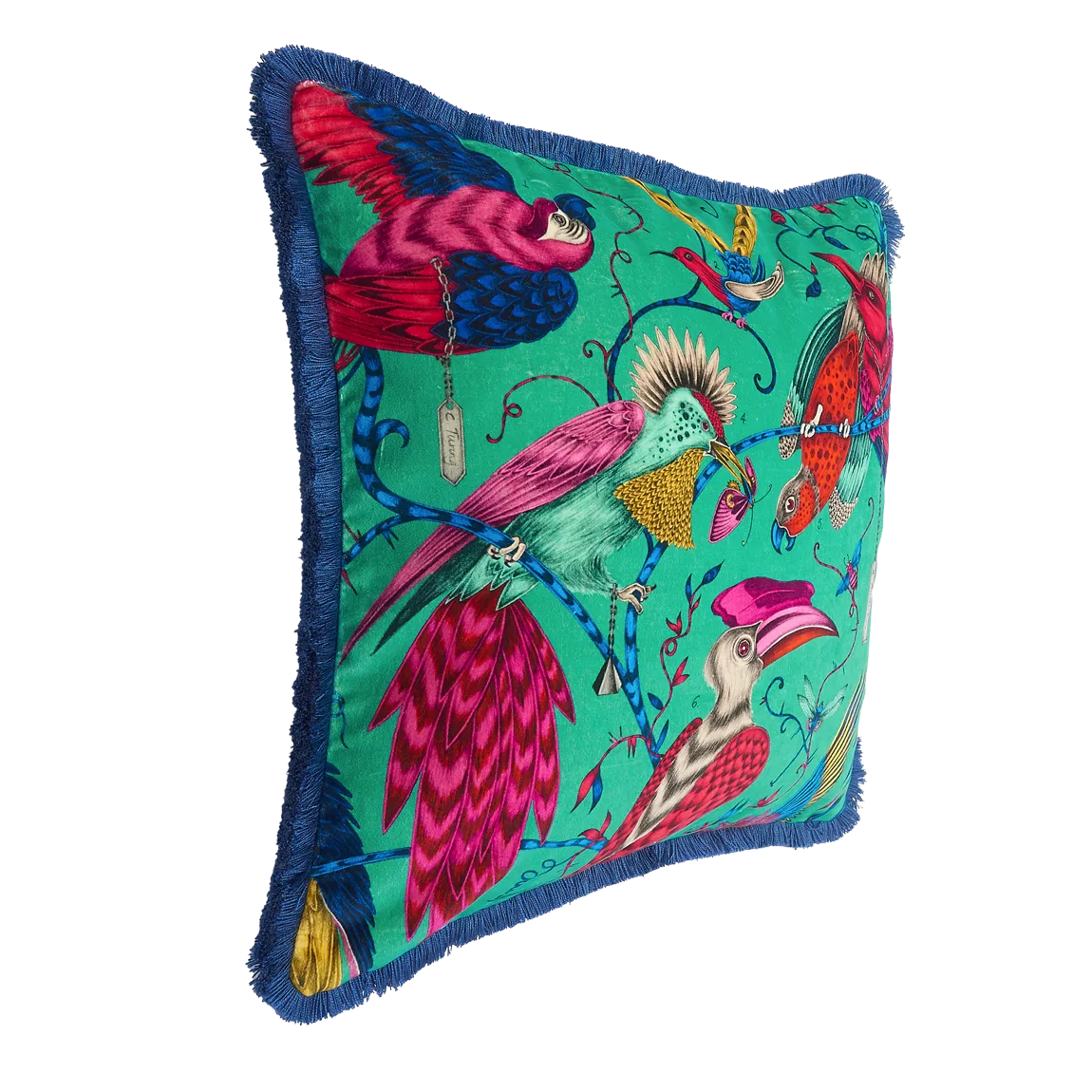 Audubon Luxury Velvet Cushion