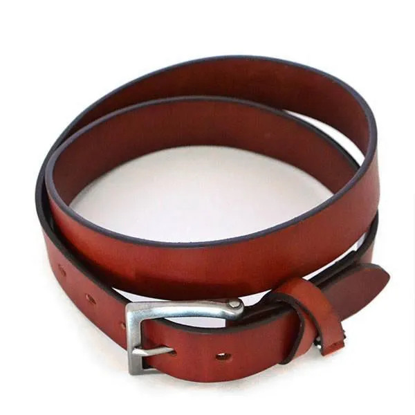 BENARD - Mens Brown Genuine Leather Belt