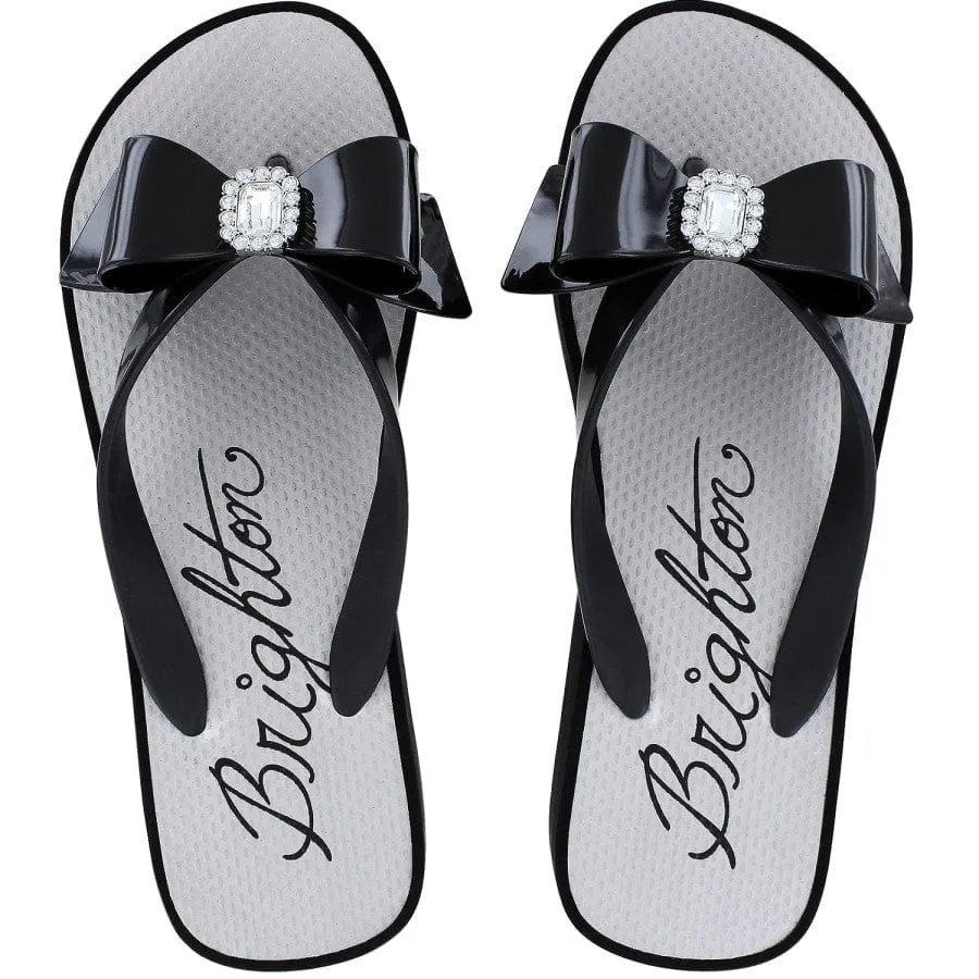 BRIGTON-Bowie Wedge Flip Flops