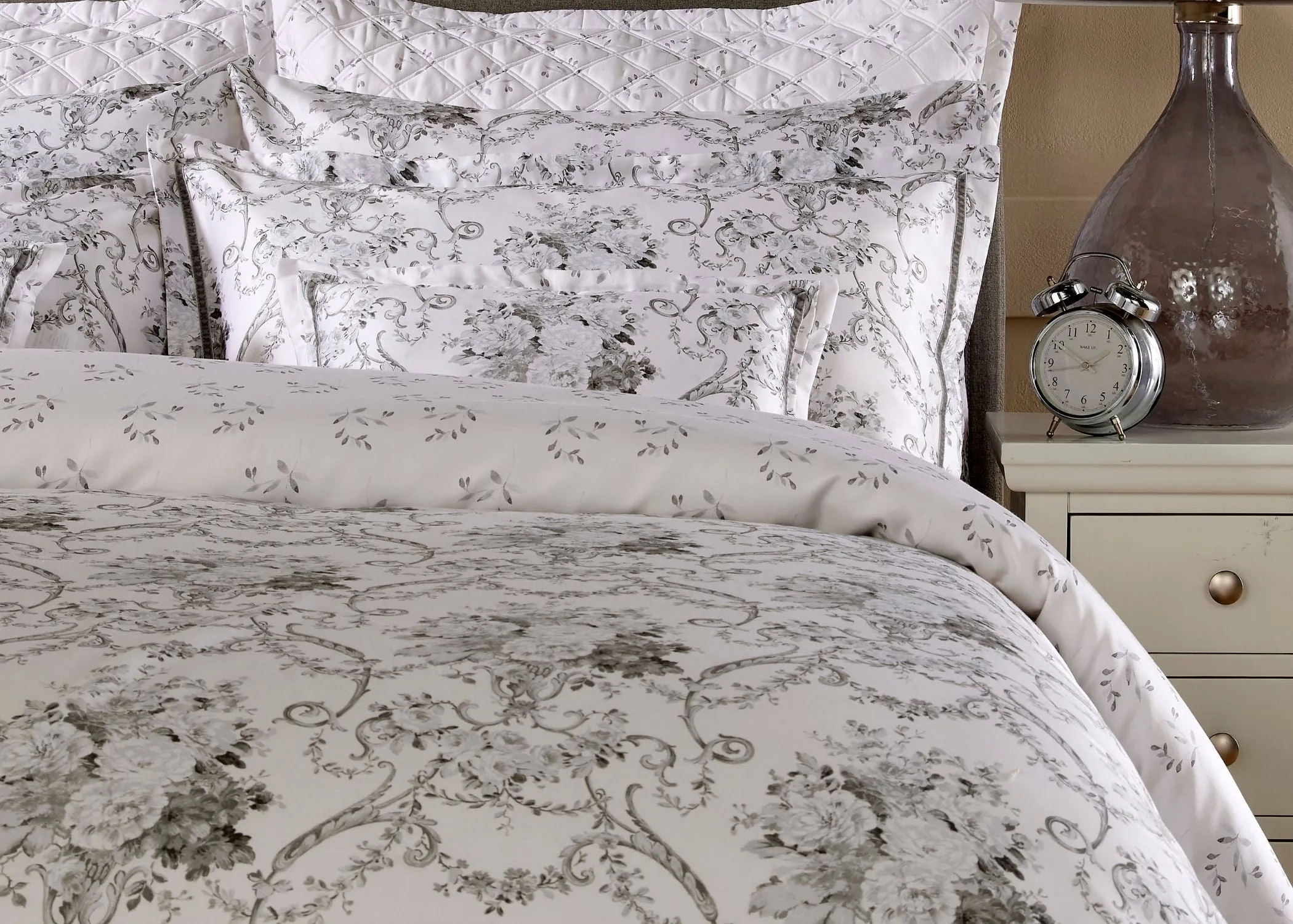 Christy Paris Duvet Cover Sets in Silver