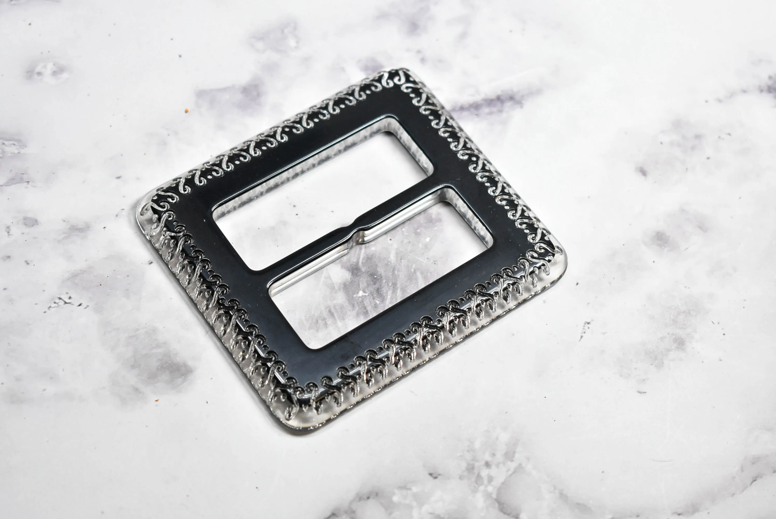 Classy Buckle 3.25" x 3.50" - 1 Piece