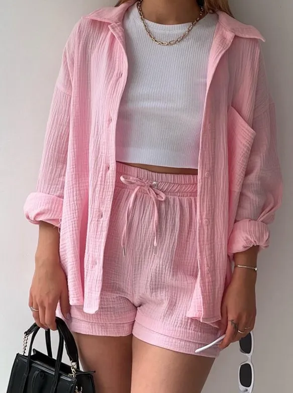 Dana - Casual cotton loungewear set