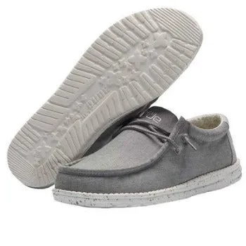Hey Dude Wally Chambray Frost