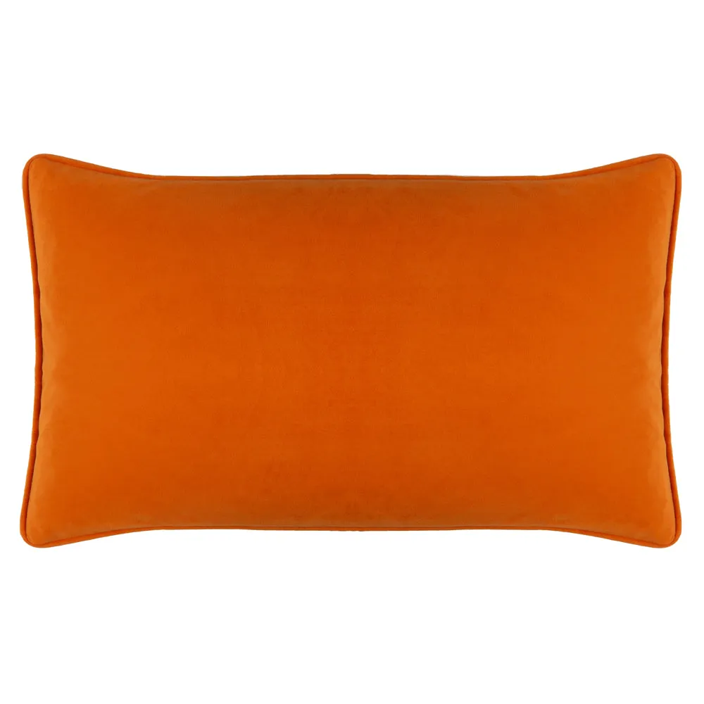 House of Bloom Zinnia Bee Rectangular Cushion Steel Blue