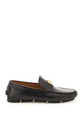 LA MEDUSA LEATHER LOAFERS