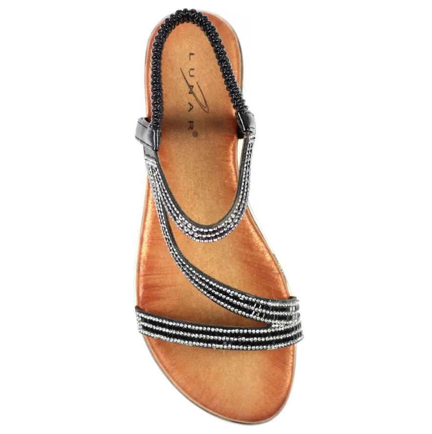 Lunar Womens Sandal Blaise II JLH321 Black