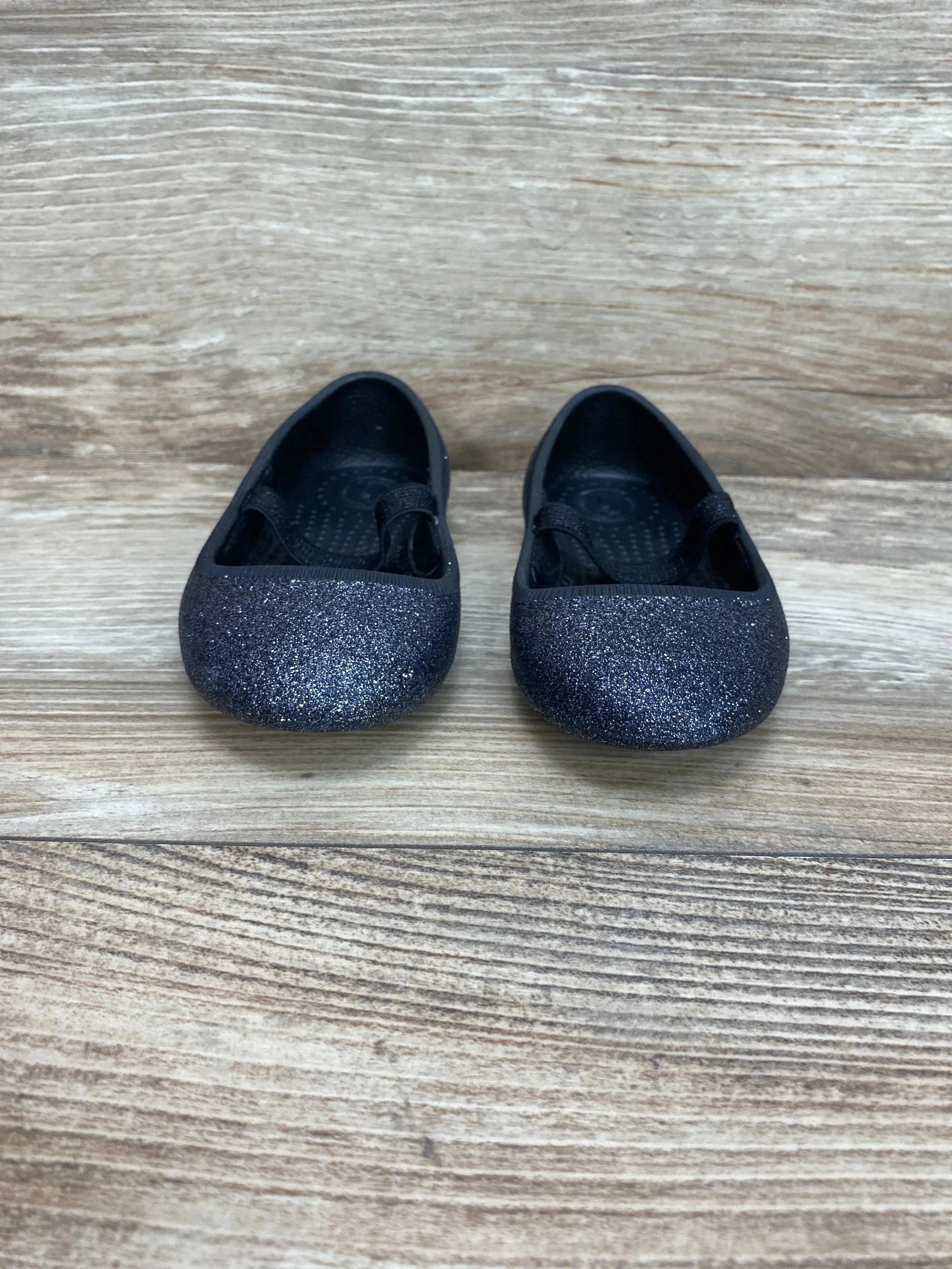 Native Margot Bling Black Ballet Flats sz 6c