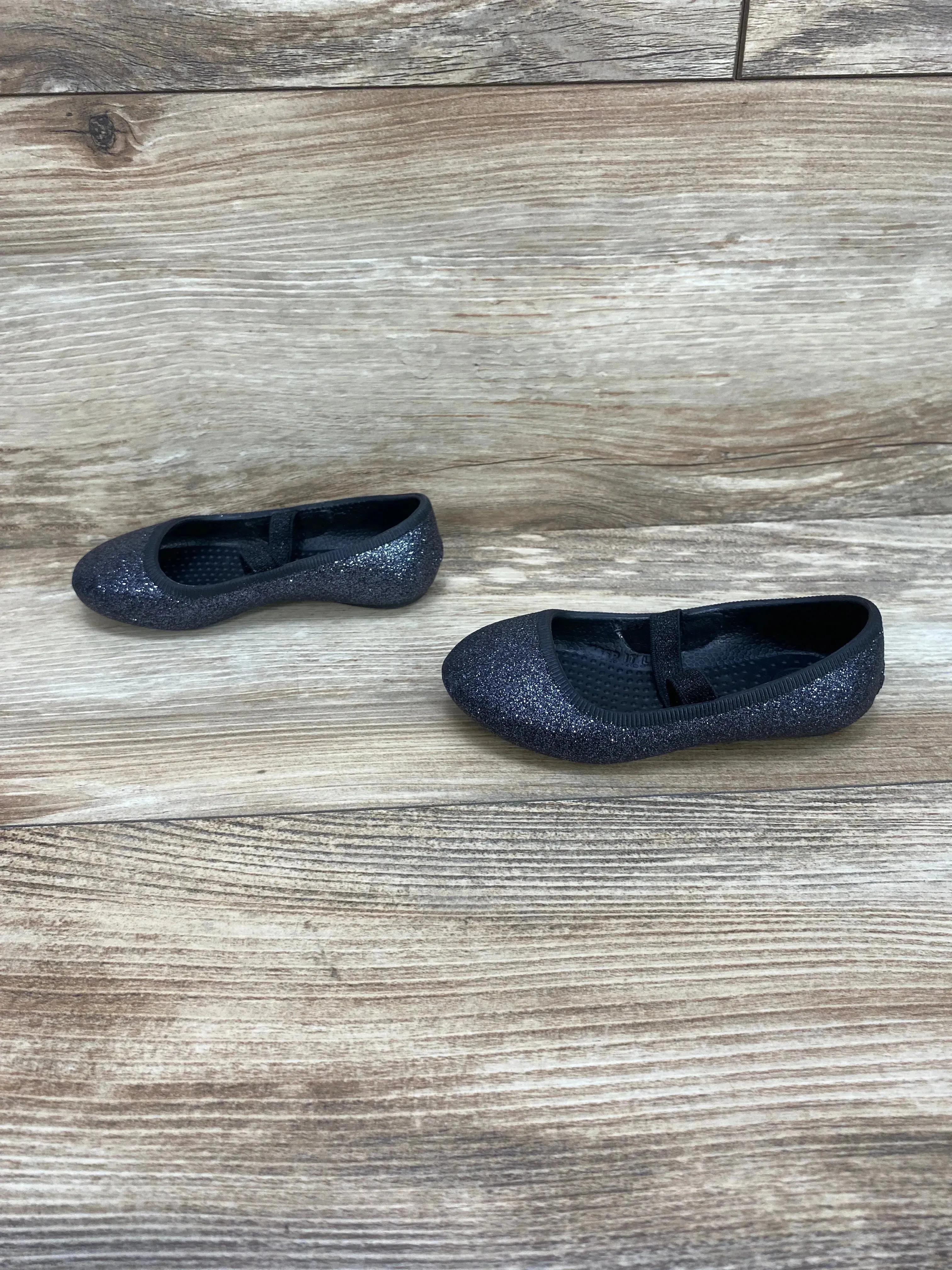 Native Margot Bling Black Ballet Flats sz 6c