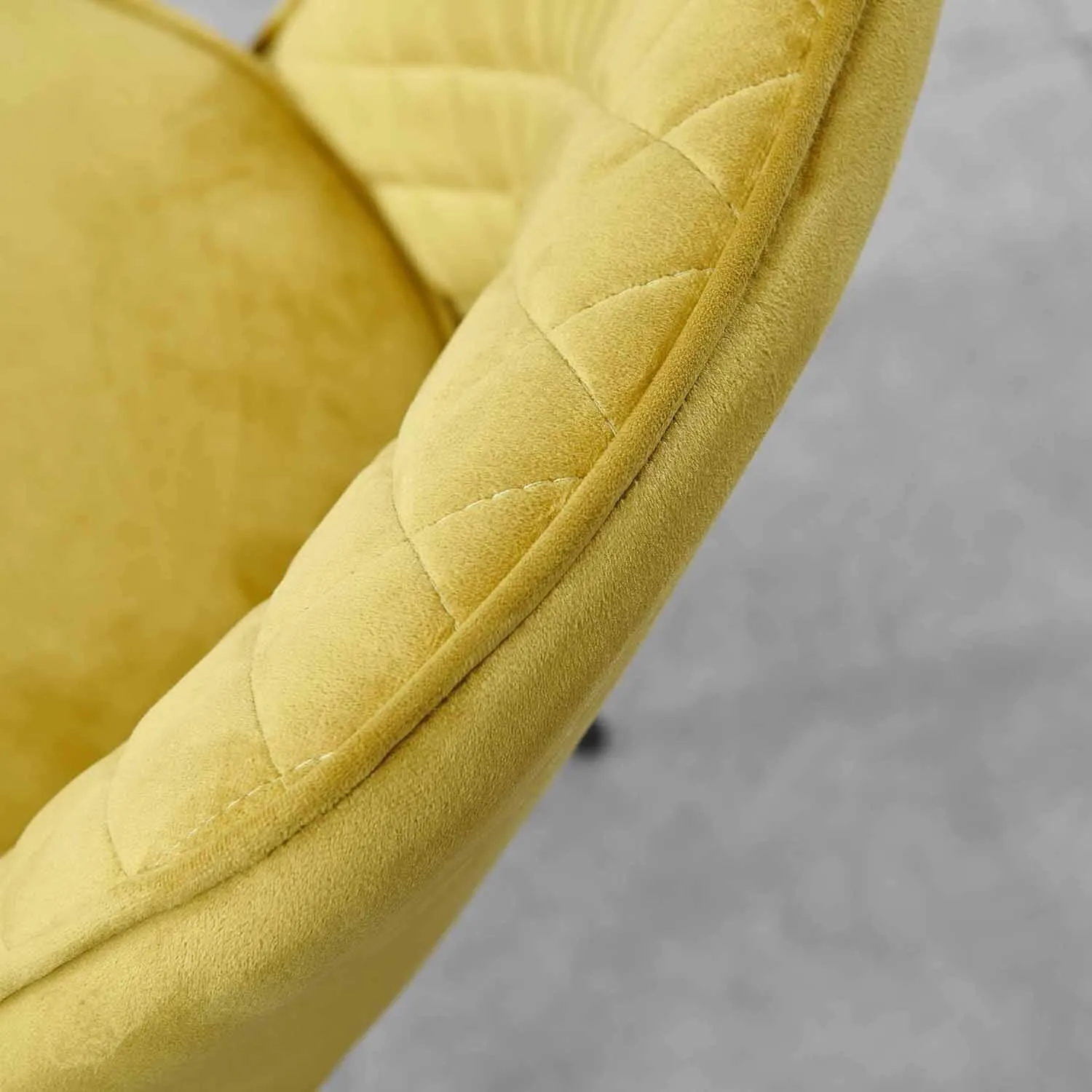 Outlet - Hope Dining Chair - Set of 2 - Ochre Yellow