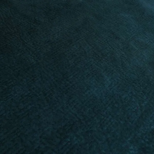 Plaza Opulence Soft Textured Velvet Furnishing Fabric In Navy Blue - Made To Measure Curtains
