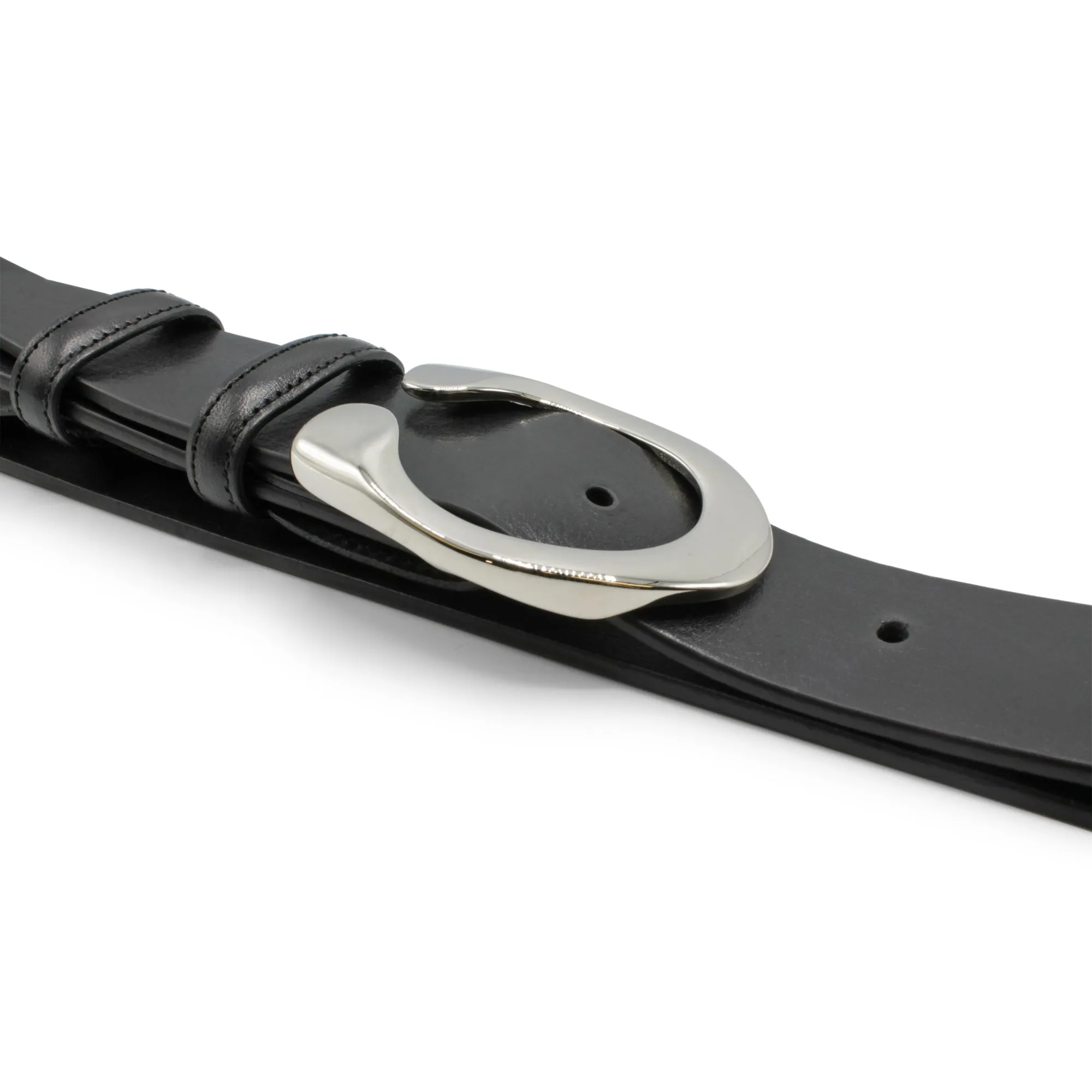Reverse C Horseshoe Style Buckle 40mm