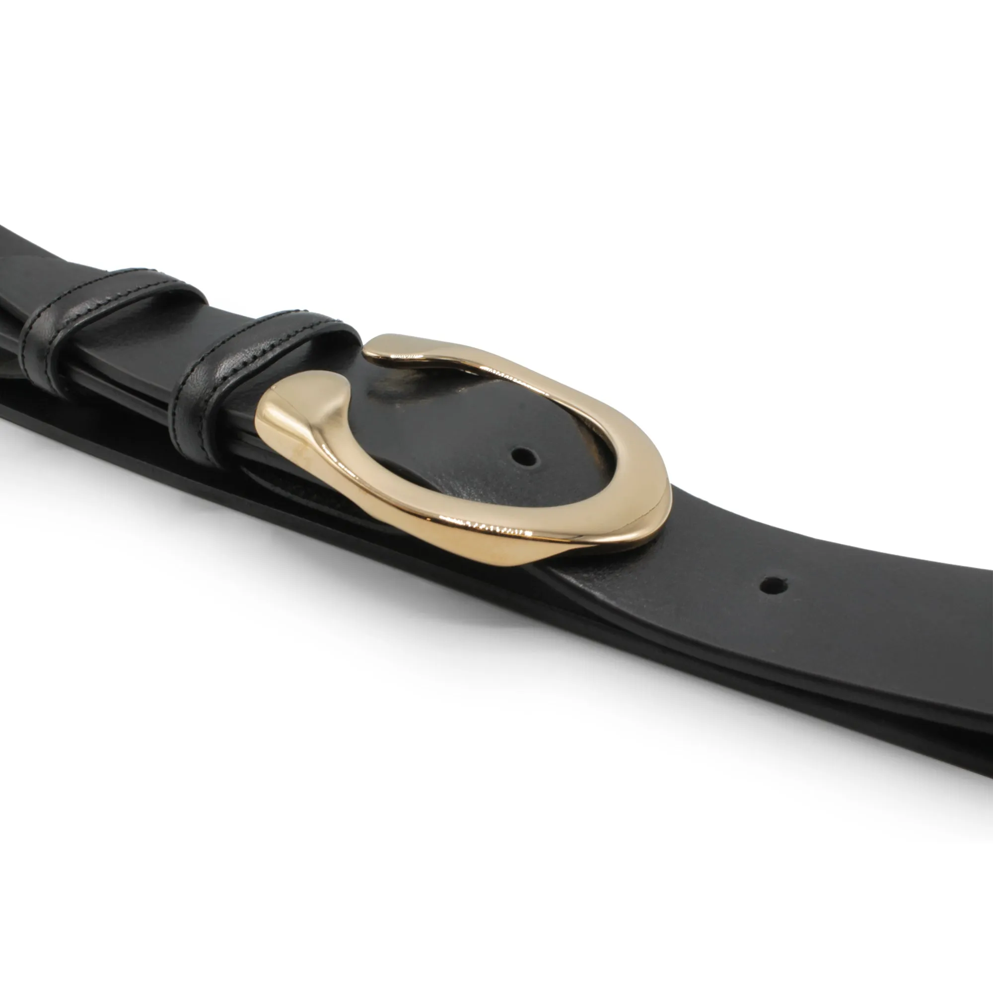 Reverse C Horseshoe Style Buckle 40mm