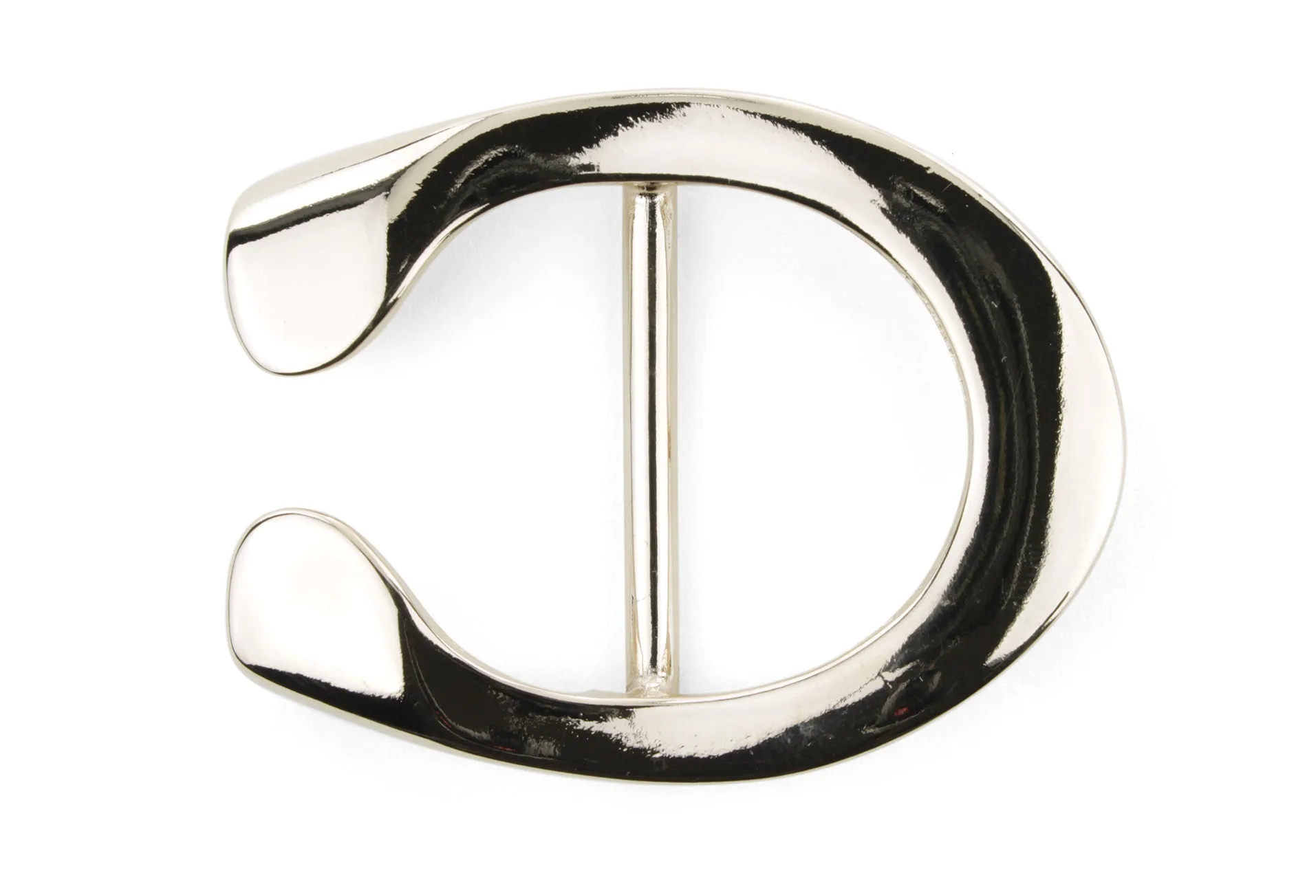 Reverse C Horseshoe Style Buckle 40mm