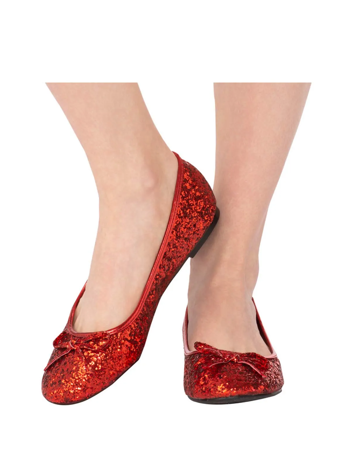 Rubie's Red Glitter Shoes For Adults