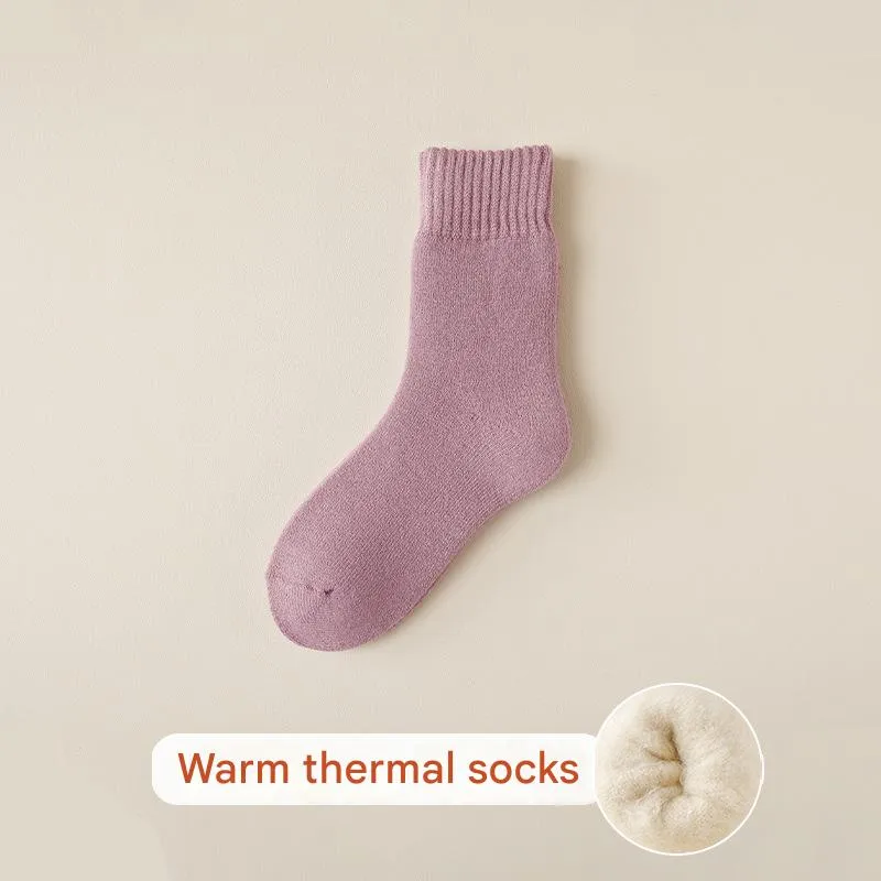 Women's Mid Calf Fleece Socks