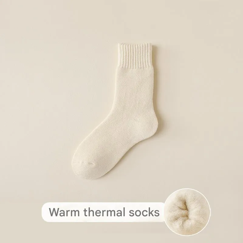 Women's Mid Calf Fleece Socks