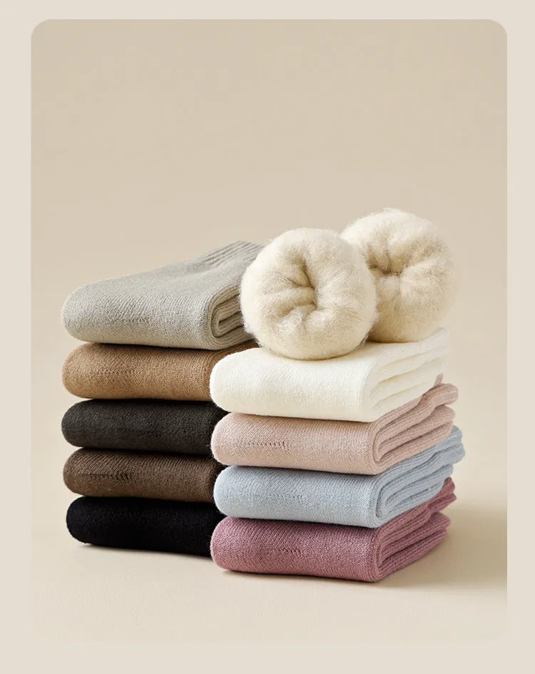 Women's Mid Calf Fleece Socks