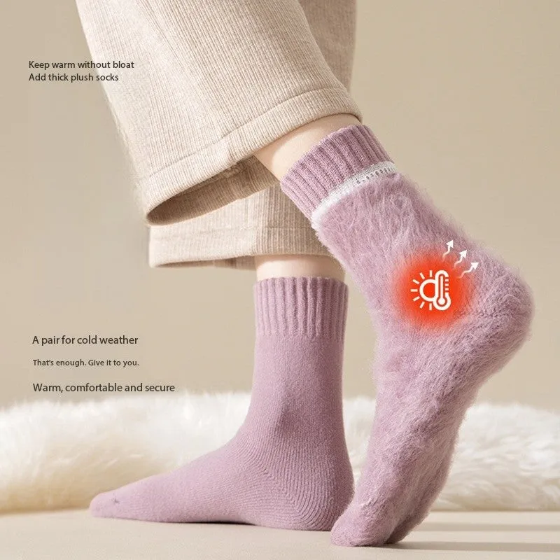 Women's Mid Calf Fleece Socks