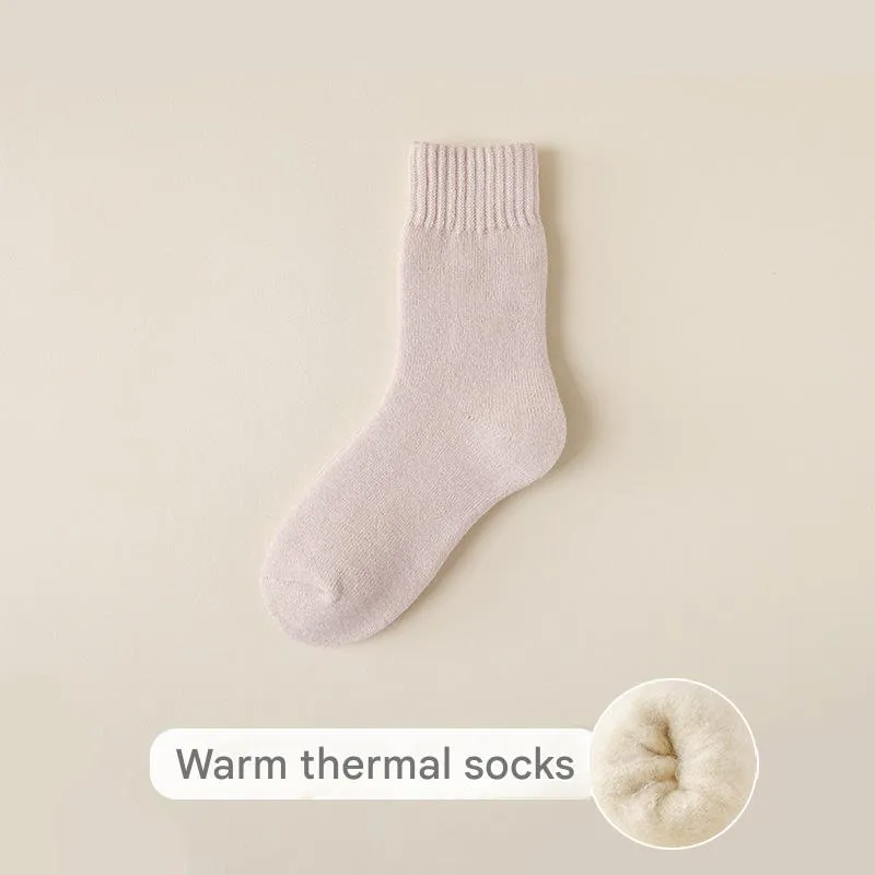 Women's Mid Calf Fleece Socks