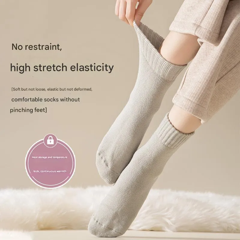 Women's Mid Calf Fleece Socks