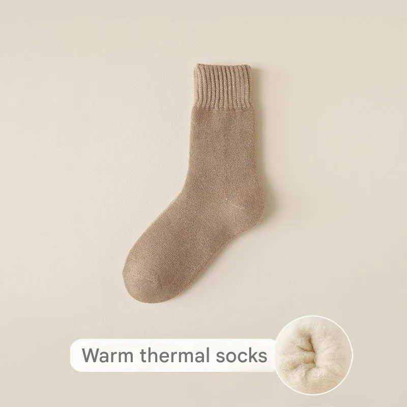 Women's Mid Calf Fleece Socks