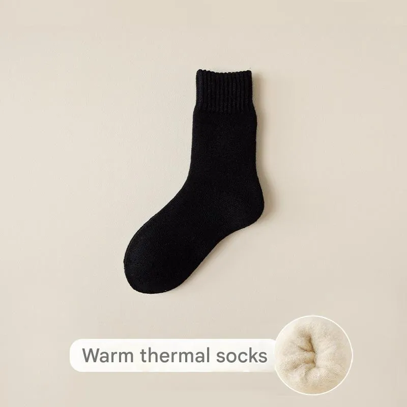 Women's Mid Calf Fleece Socks