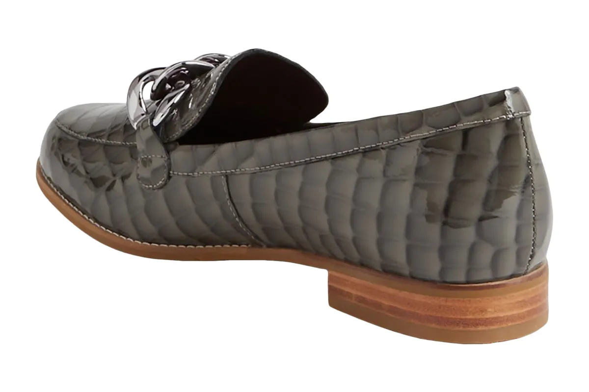 Ziera Tamest XF Grey Patent Croc Womens